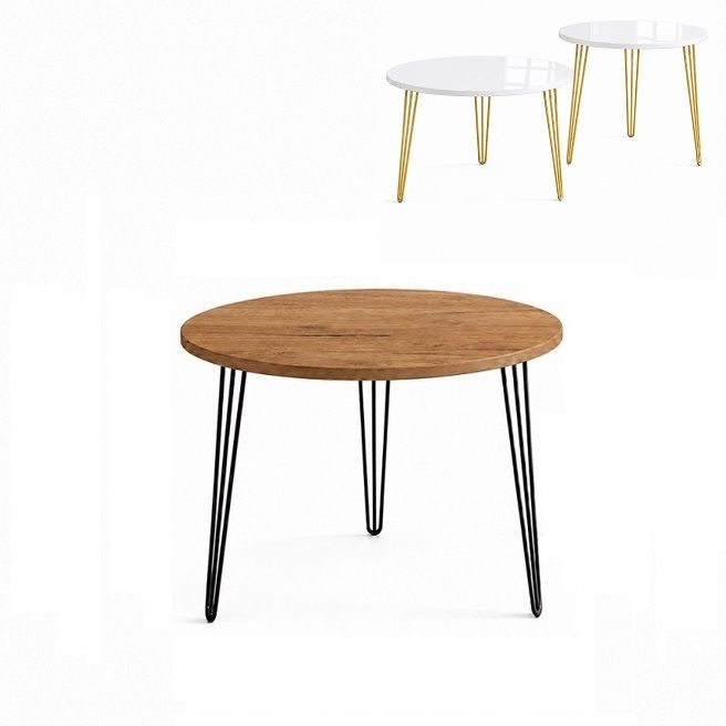 Stolik fi 50cm Hairpin legs_1 skośne Kod: 932