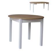 Stół rozsuwany Ø 80/170cm blat grub. 18mm (Mix kolorów) Kod: 534/2 OKAZJA -20%