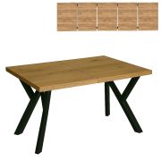 Stół rozsuwany 80x140/290cm blat grub. 36mm Kod: 1704/3