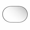 Lustro owalne 51cm x 76cm ramka metal Kod: 3101