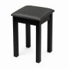 Taboret z siedziskiem nogi drewniane Kod: 645