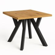 Stół 120x120 blat do kantu grub. 36mm Kod: 1749