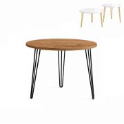 Stolik fi 70cm Hairpin legs_1 skośne Kod: 923