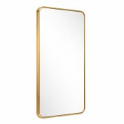 Lustro zaowalone 60cm x 91,5cm ramka metal Kod: 3105