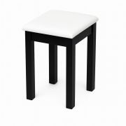 Taboret z siedziskiem nogi drewniane Kod: 645